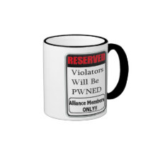 reserved coffee mugs
