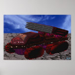Réservoir de N Rocket Poster