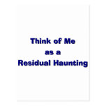 Residal Haunting Post Card