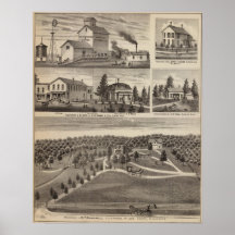 Residence in Hutchinson, Minnesota Print