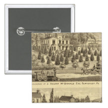 Residence of J Sharp McDonald Sewickley Buttons