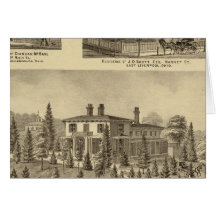 Residence of William Reed , Sewickley Cards