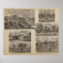 Residences and Factory in Minnesota Posters