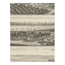 Residences and Farms in Lyon County, Kansas Postcards