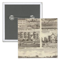 Residences, farms and factory, Vandalia, Sandoval Pins