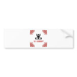 Resident DJ bumper stickers