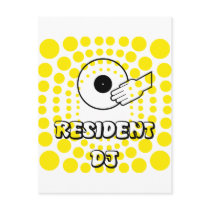 Resident DJ Postcards