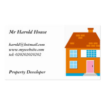 Residential Homes, Business Card Templates