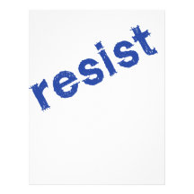 Resist Letterhead Template
