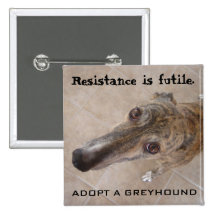 Resistance is futile. button