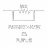 Resistance is Futile embroidered shirts