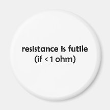 resistance is futile magnet