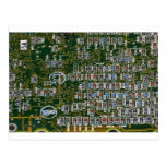 Resistors on a Circuit Board Post Cards