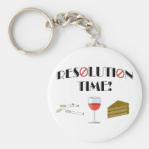 Resolution Time Keychains