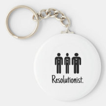 Resolutionist Funny Key Chains