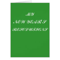Resolutions cards