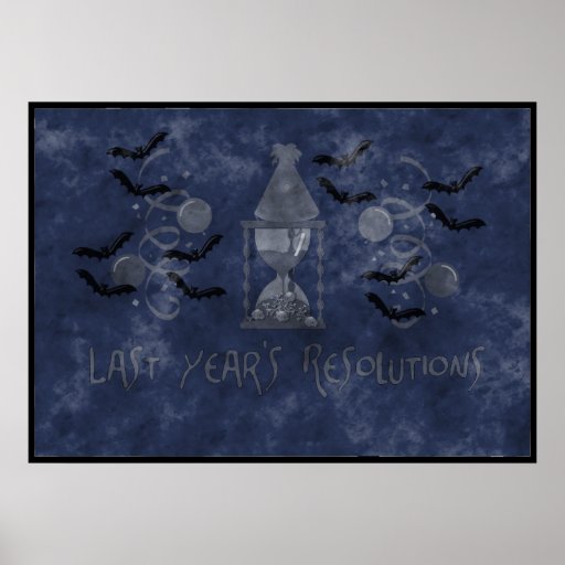 Resolutions Past Poster