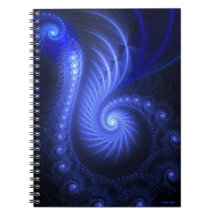 "Resonant Spiral" Notebook