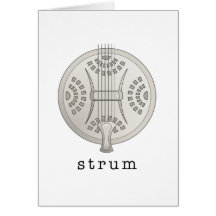 Resonator Guitar Cards
