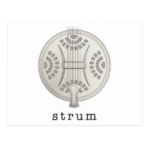 Resonator Guitar Postcards