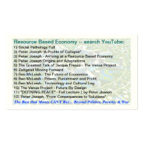 Resource Based Economy & Permaculture links