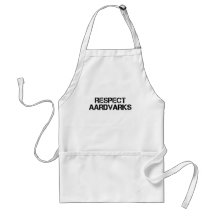 Respect Aardvarks Apron