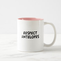 Respect Antelopes Coffee Mugs