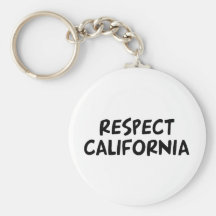 Respect California Keychains
