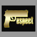 Respect en or invitations