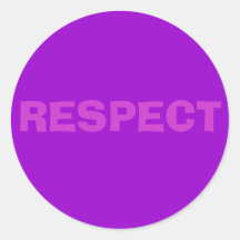RESPECT STICKER