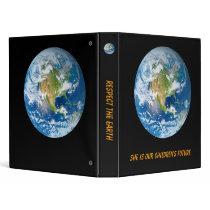 Respect the Earth Vinyl Binder