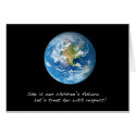 Respect the Earth cards