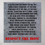 Respect The Iron Print