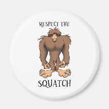 RESPECT THE SQUATCH MAGNETS