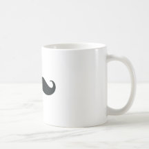 Respect the Stache Moustache Mug