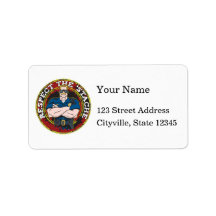 Respect the 'Stache Police Officer Labels