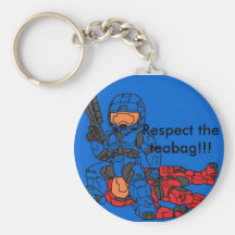 Respect the teabag!!! keychains