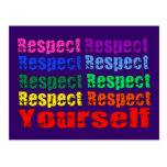 Respect Yourself Postcard