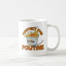 Respectez le Poutine Mug À Café