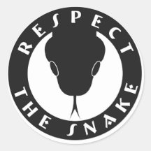 Respectez le serpent 3" des autocollants