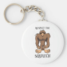 RESPECTEZ LE SQUATCH PORTE-CLEF
