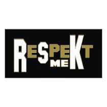 ReSpeKt Me Photo Card