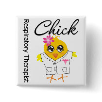 Respiratory Therapist Chick Pins