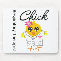 Respiratory Therapist Chick Mouse Pads