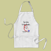 Respiratory Therapist "Dear Santa" T-Shirts & Gift aprons