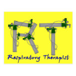 Respiratory Therapist Gifts O2 Tank Design Postcard