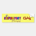 Respiratory Therapist Stickman Gifts Bumper Sticker