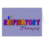 Respiratory Therapist Stickman Gifts Cards