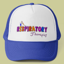 Respiratory Therapist Stickman Gifts hats