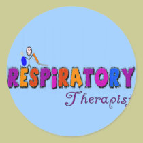 Respiratory Therapist Stickman Gifts stickers